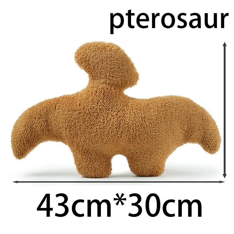 Dinosaur Chicken Nugget Pillow Plush - Random Galaxy