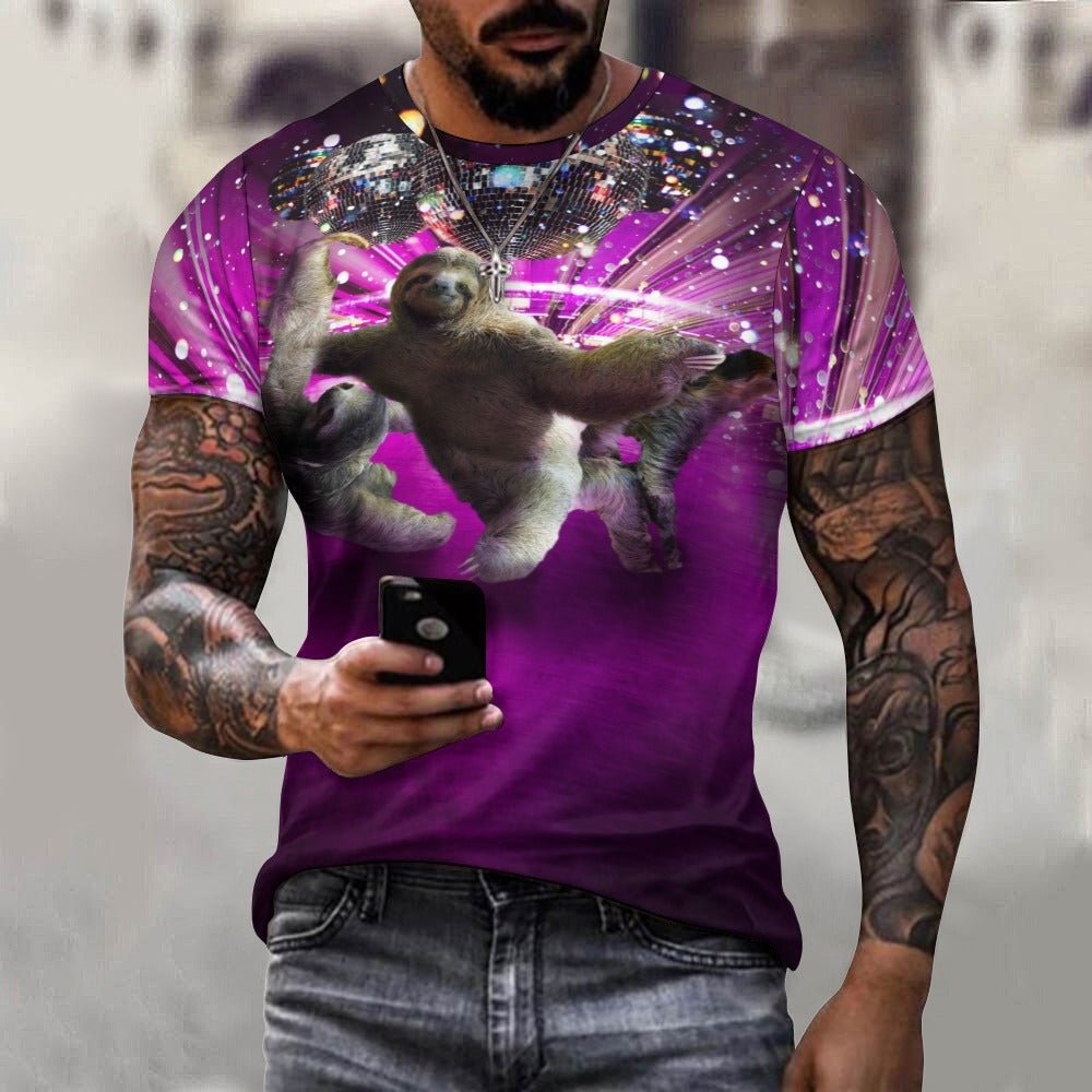 Disco Sloth Shirt - Random Galaxy