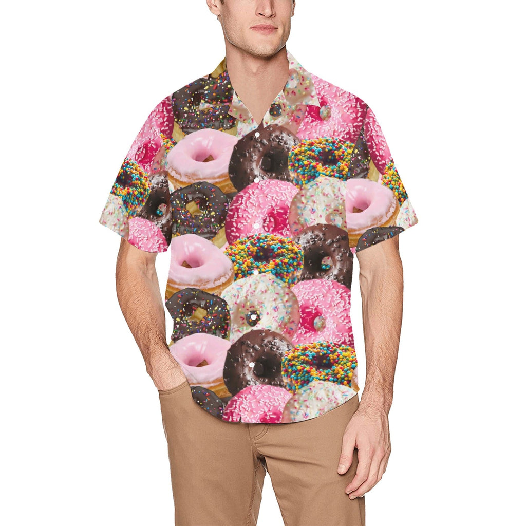 Donut Hawaiian Shirt | AOP 3D Tee Shirts - Random Galaxy Official