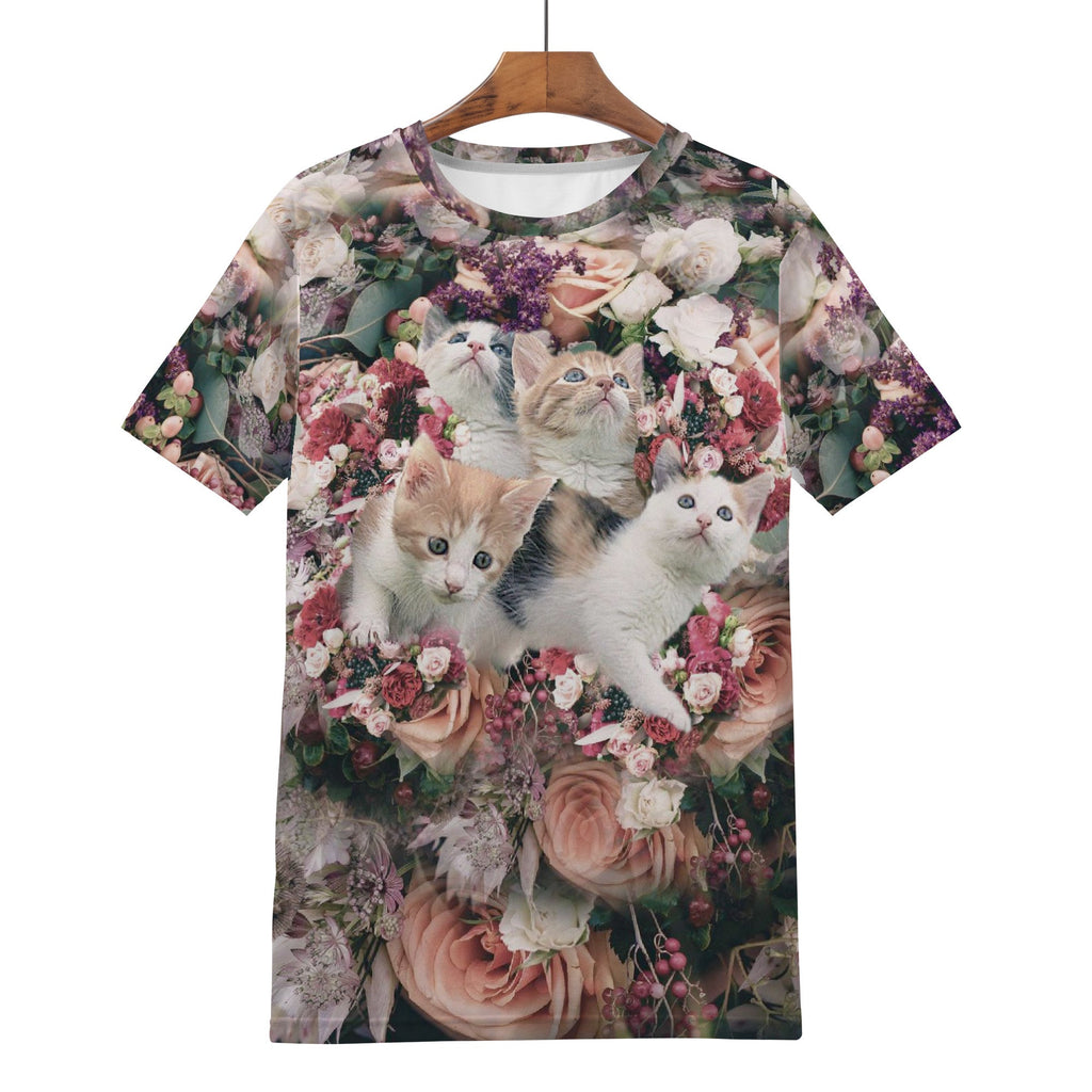 Flower Cat Shirt - Random Galaxy