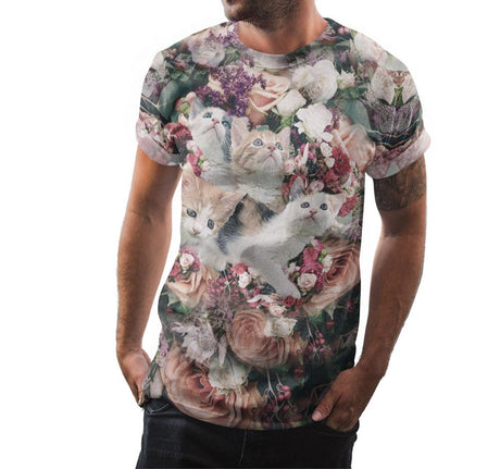 Flower Cat Shirt - Random Galaxy Official
