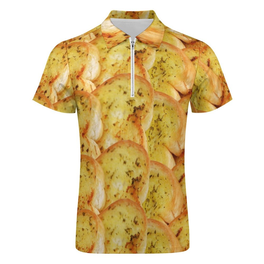 Garlic Bread Polo Shirt - Random Galaxy