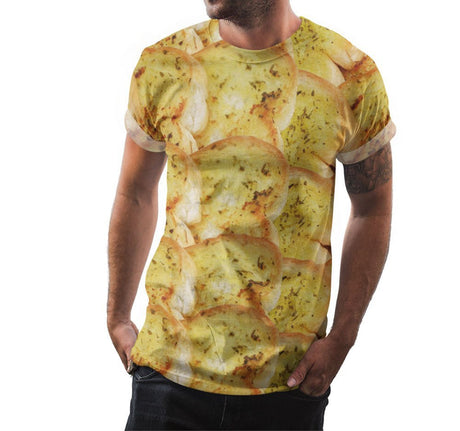 Garlic Bread Shirt | AOP 3D Tee Shirts - Random Galaxy Official