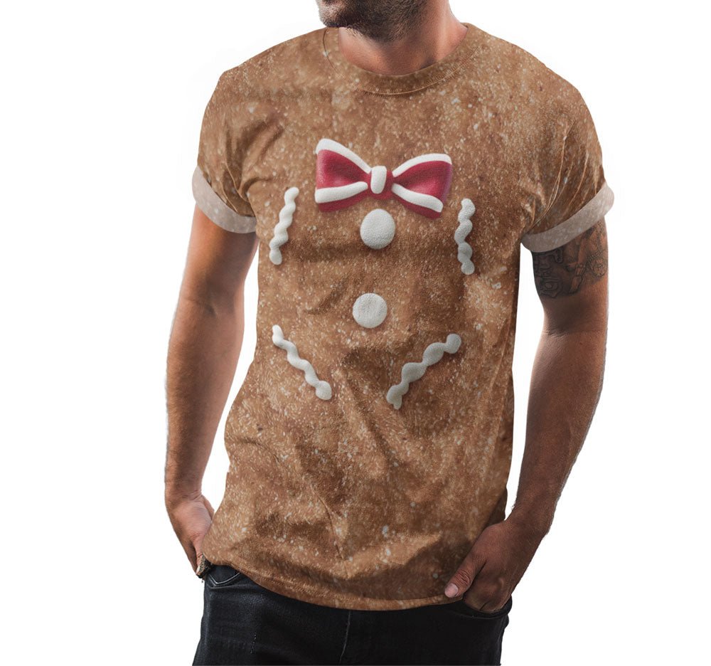 Gingerbread Man Costume Shirt - Random Galaxy