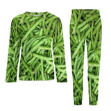 Green Bean Costume Pajamas - Random Galaxy