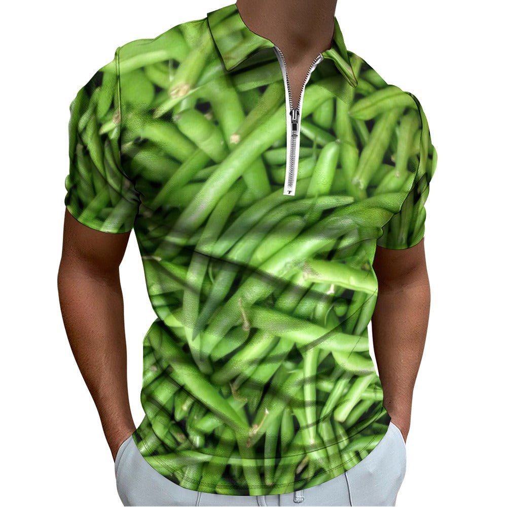 Green Bean Polo Shirt - Random Galaxy
