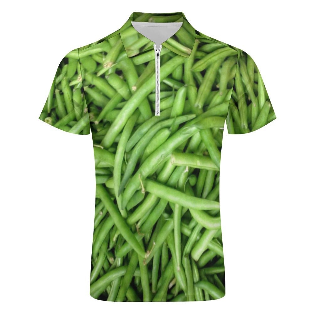 Green Bean Polo Shirt - Random Galaxy