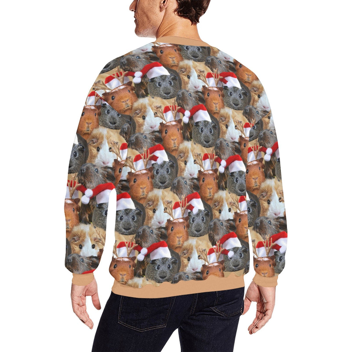 Guinea Pig Ugly Christmas Sweater - Random Galaxy
