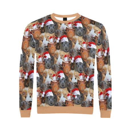 Guinea Pig Ugly Christmas Sweater - Random Galaxy