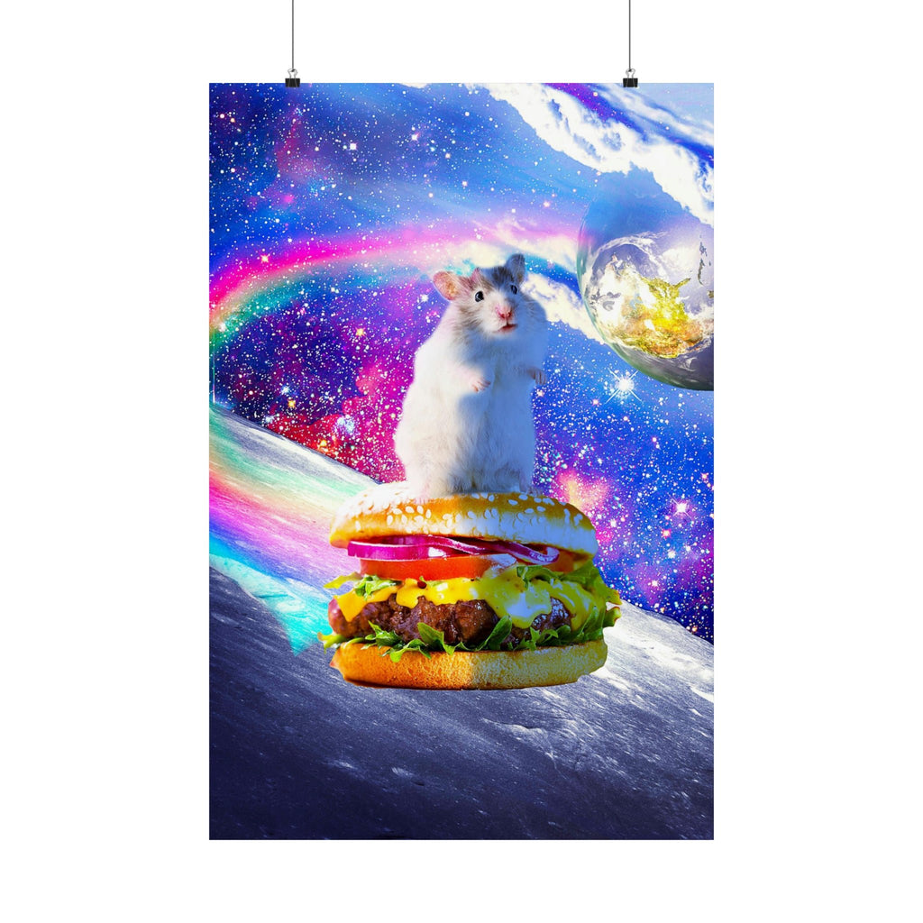 Hamster Burger Poster - Random Galaxy