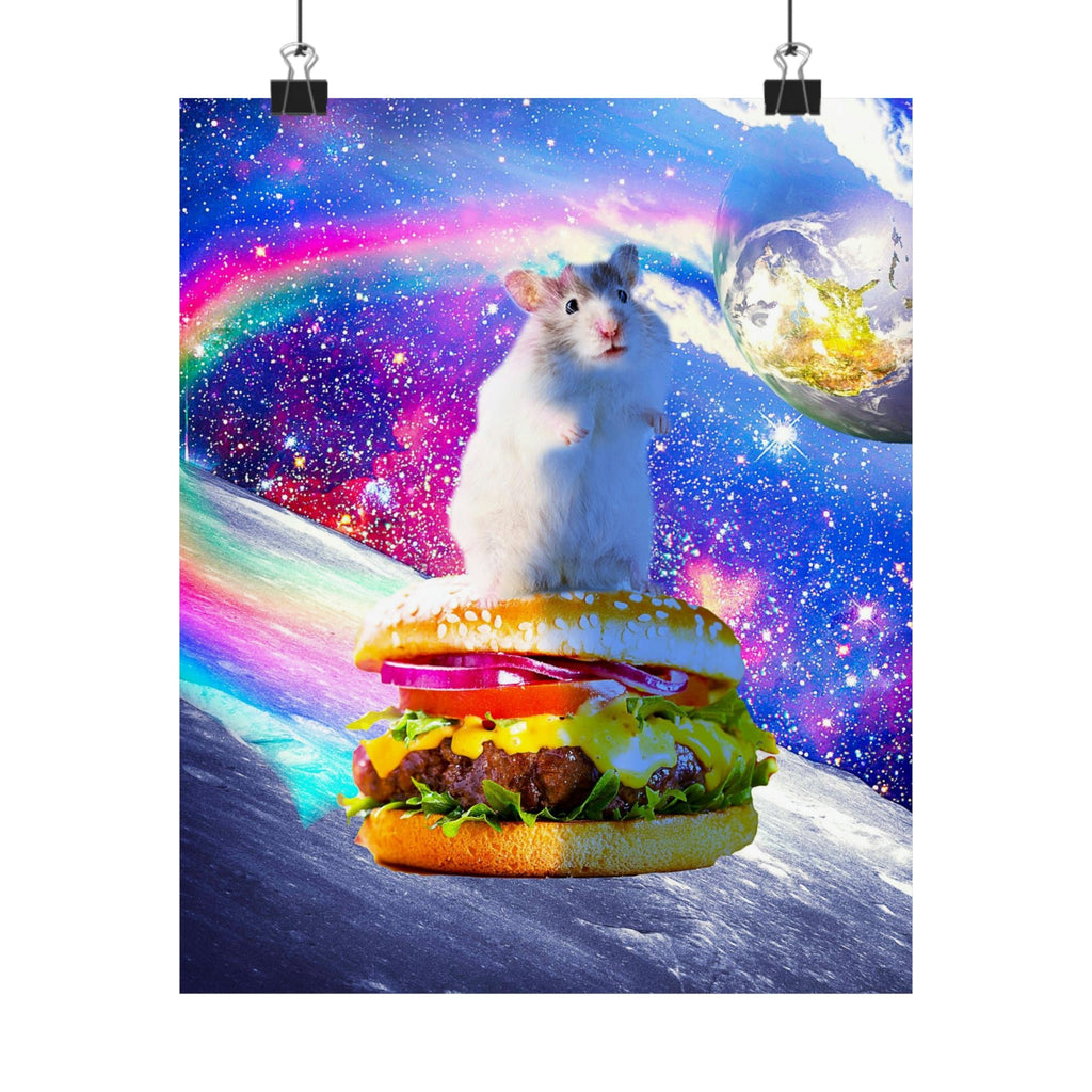 Hamster Burger Poster - Random Galaxy
