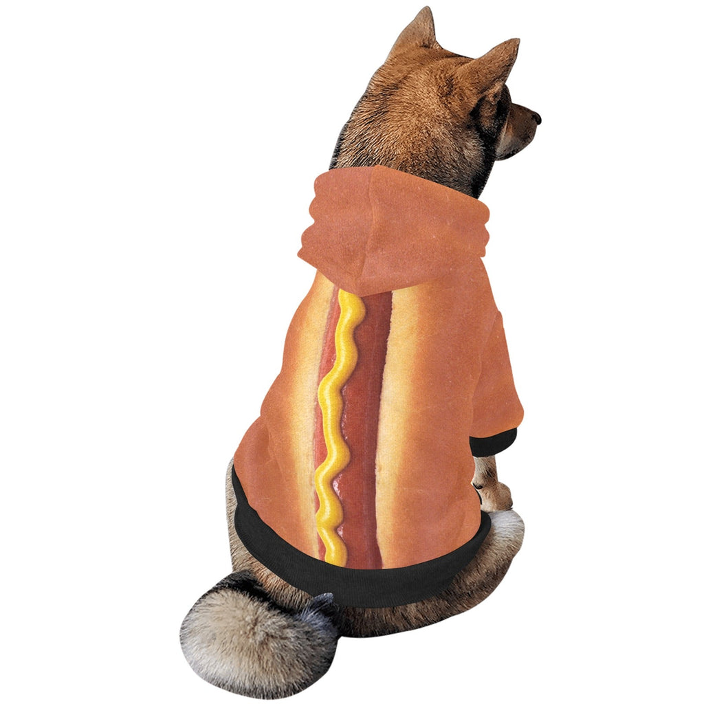Hot Dog Costume Hoodie For Dogs - Random Galaxy