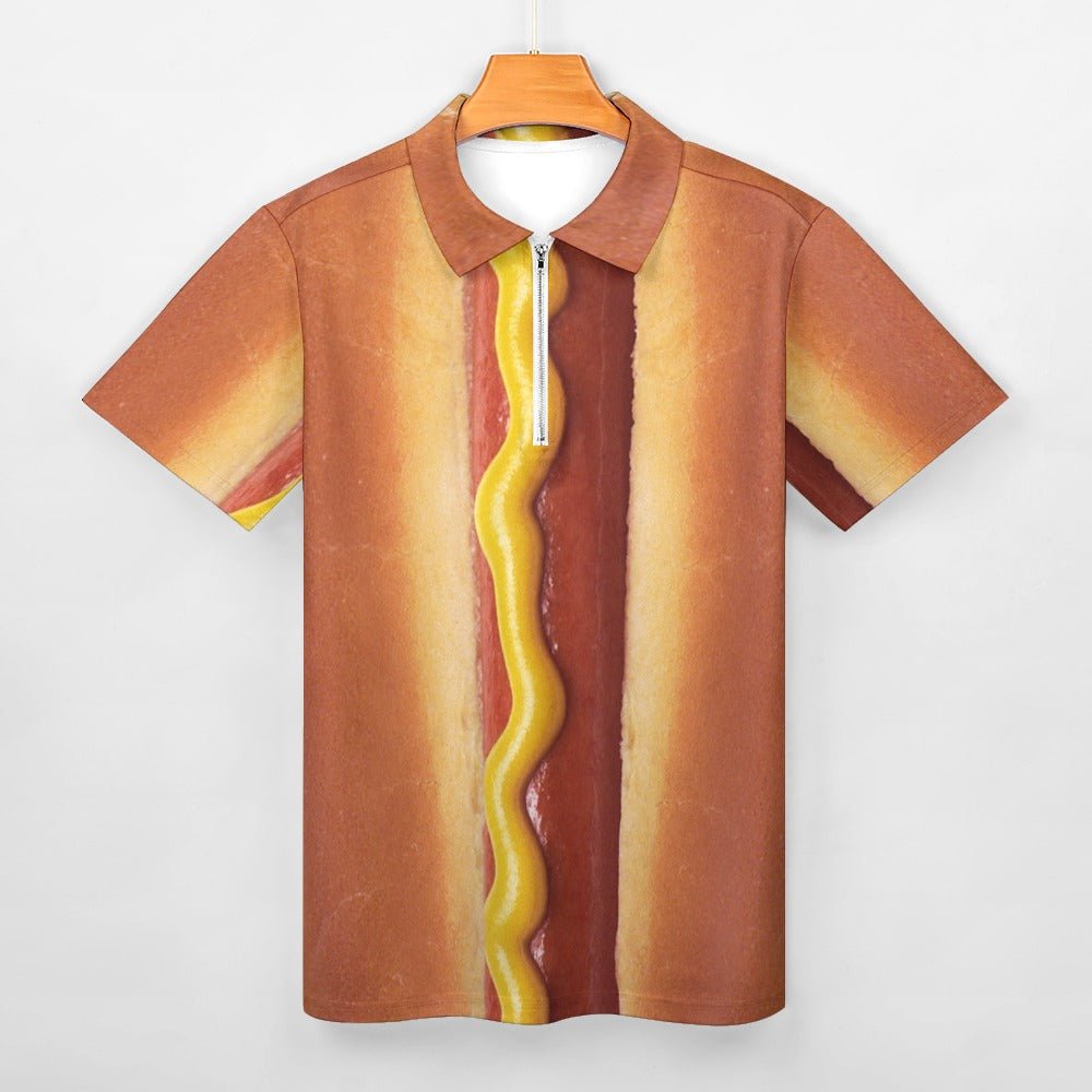 Hotdog Polo Shirt - Random Galaxy