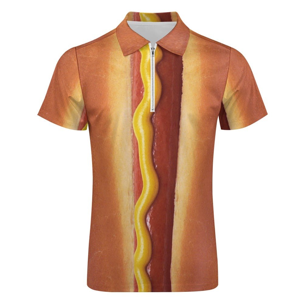 Hotdog Polo Shirt - Random Galaxy