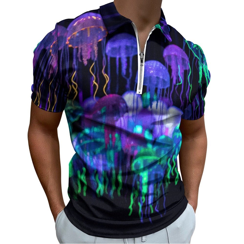 Jellyfish Polo Shirt - Random Galaxy