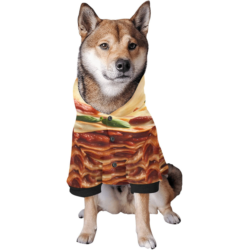 Lasagne Dog Costume Hoodie For Dogs - Random Galaxy
