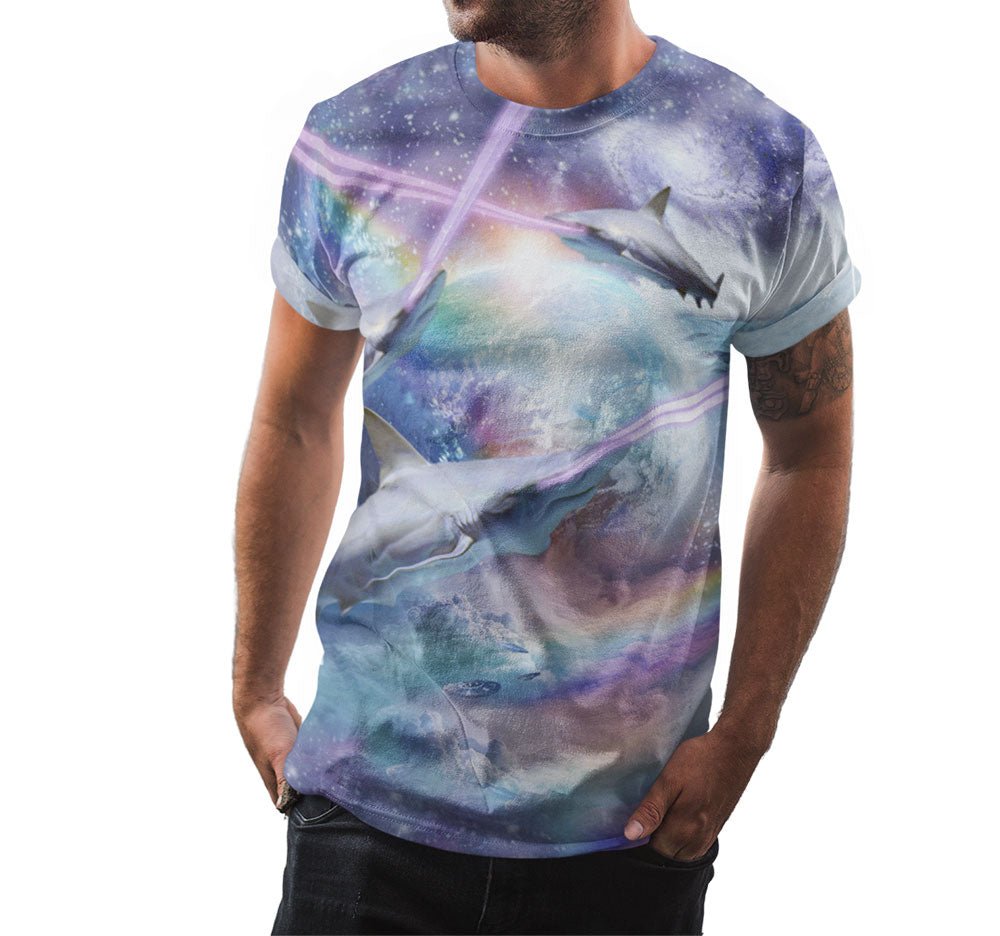 Laser Shark Shirt - Random Galaxy Official