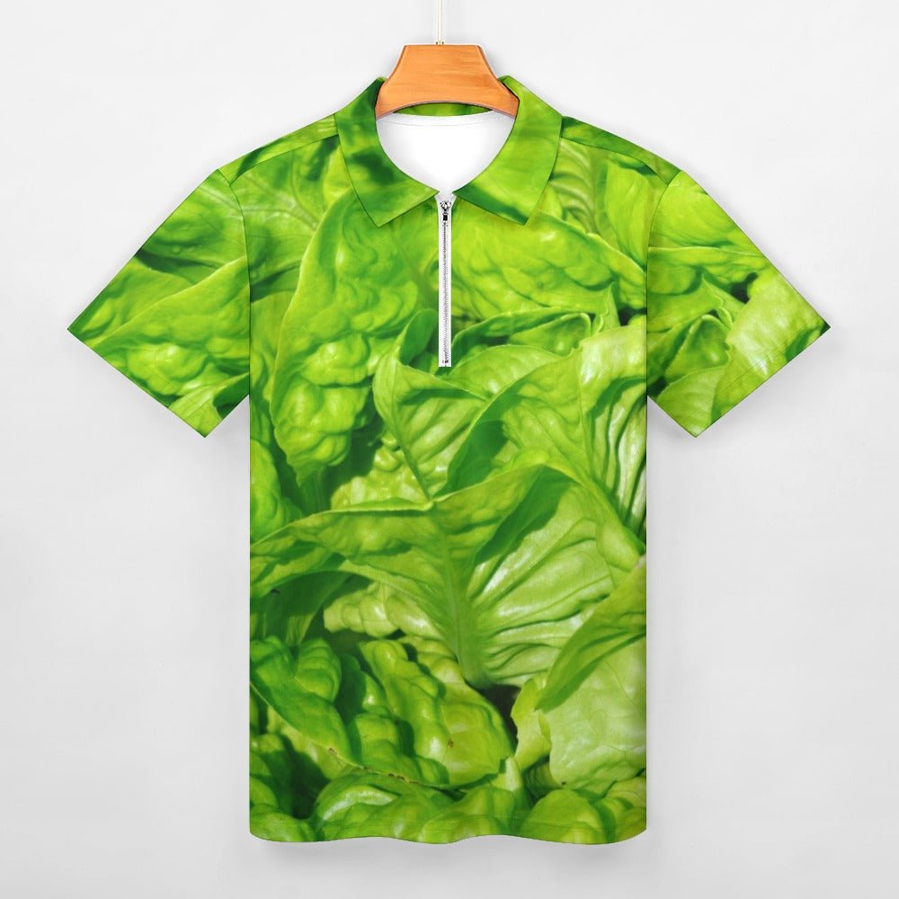Lettuce Salad Polo Shirt - Random Galaxy