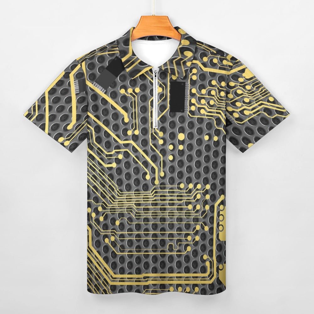 Motherboard Polo Shirt - Random Galaxy