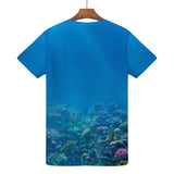 Ocean Beach Shirt | AOP 3D Tee Shirts - Random Galaxy Official