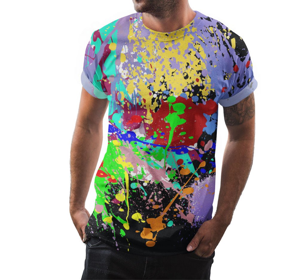 Paint Drip Shirt | AOP 3D Tee Shirts – Random Galaxy