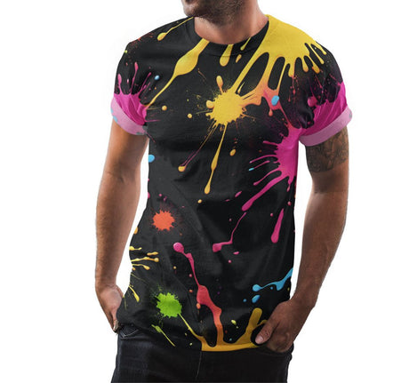 Paint Drip Splatter Shirt - Random Galaxy Official