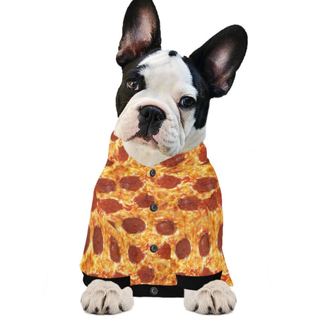 Pepperoni Pizza Dog Costume Hoodie For Dogs - Random Galaxy