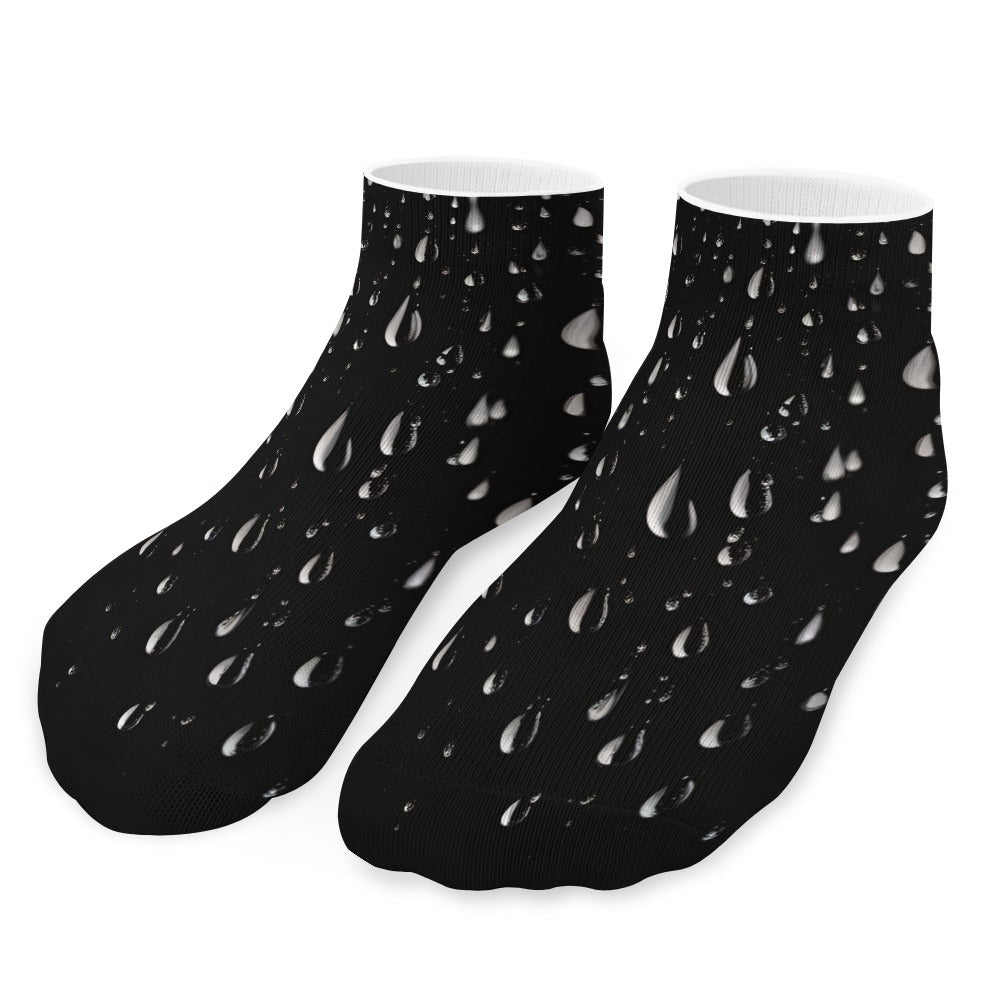 Rain Drop Socks For Men Women - Random Galaxy