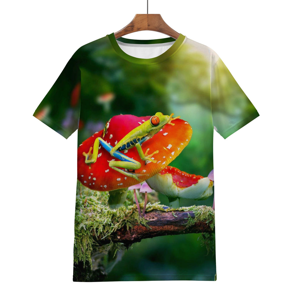 Red Eye Tree Frog Shirt - Random Galaxy