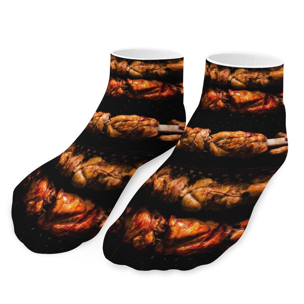 Rotisserie Chicken Socks For Men Women - Random Galaxy