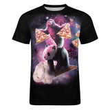 Sloth Riding Panda Shirt - Random Galaxy