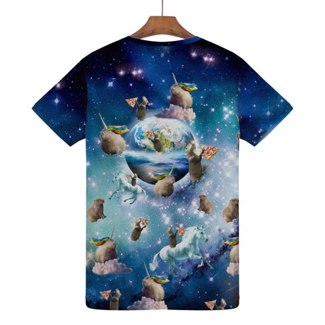 Space Capybara Shirt - Random Galaxy