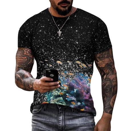 Space Coral Shirt - Random Galaxy