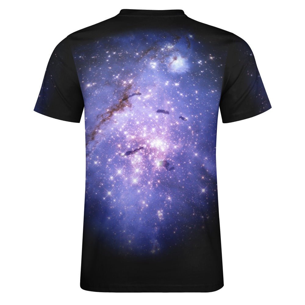 Space Pizza Pug Shirt - Random Galaxy