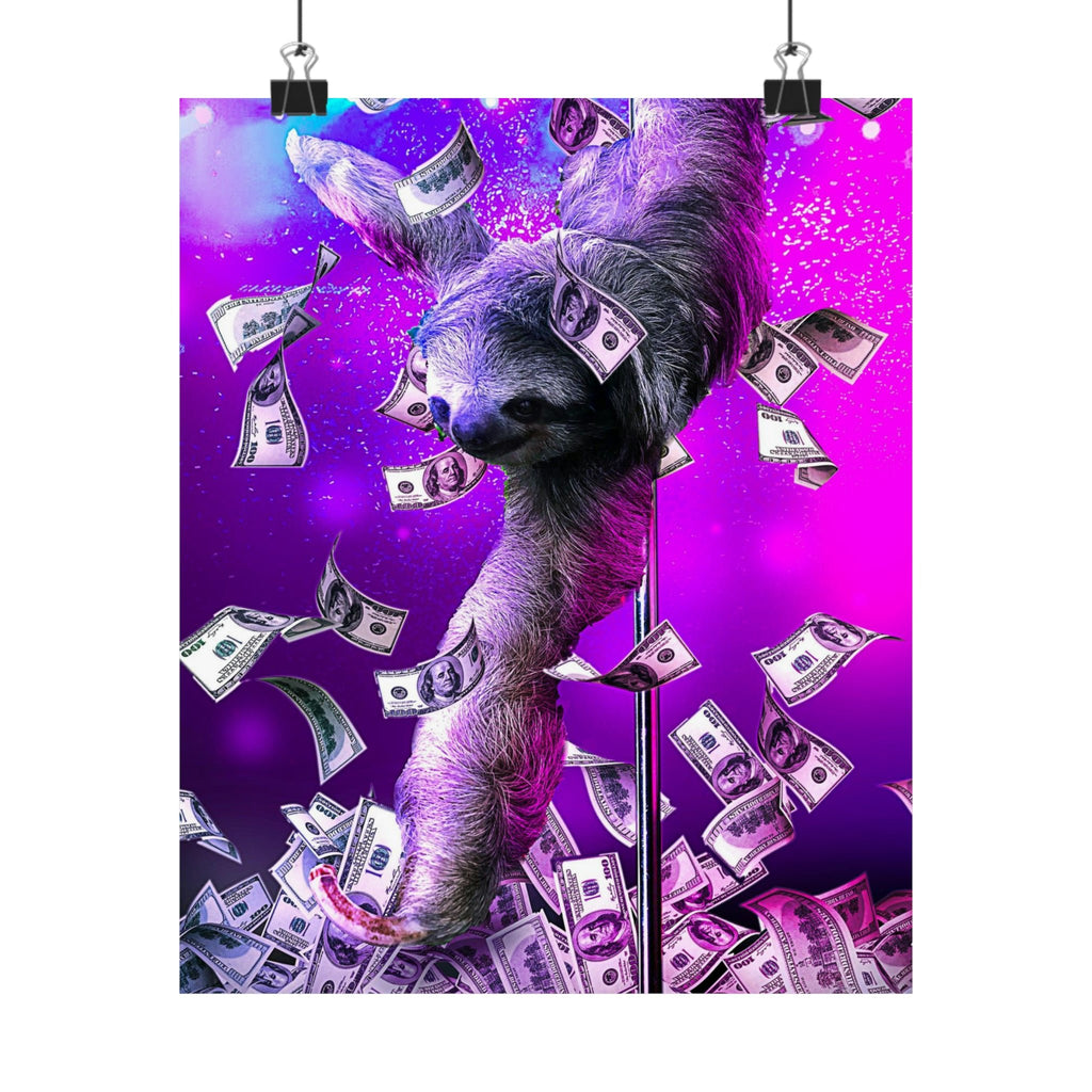 Stripper Sloth Poster - Random Galaxy