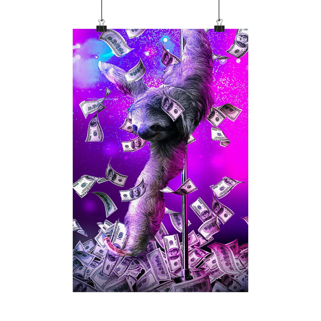 Stripper Sloth Poster - Random Galaxy