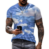 Tie Dye Clouds Shirt - Random Galaxy