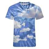 Tie Dye Clouds Shirt - Random Galaxy