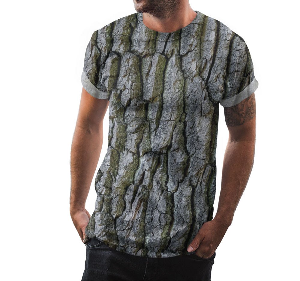 Tree Bark Shirt | AOP 3D Tee Shirts - Random Galaxy