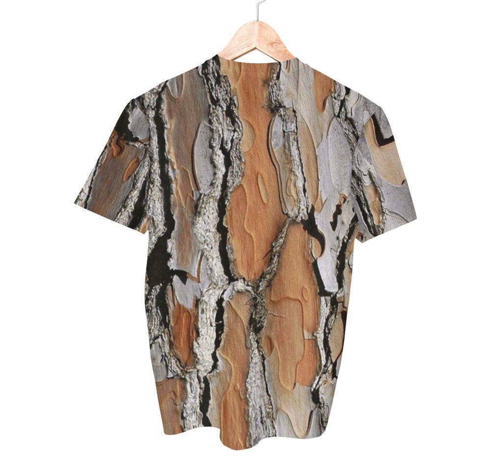 Tree Bark Shirt | AOP 3D Tee Shirts - Random Galaxy