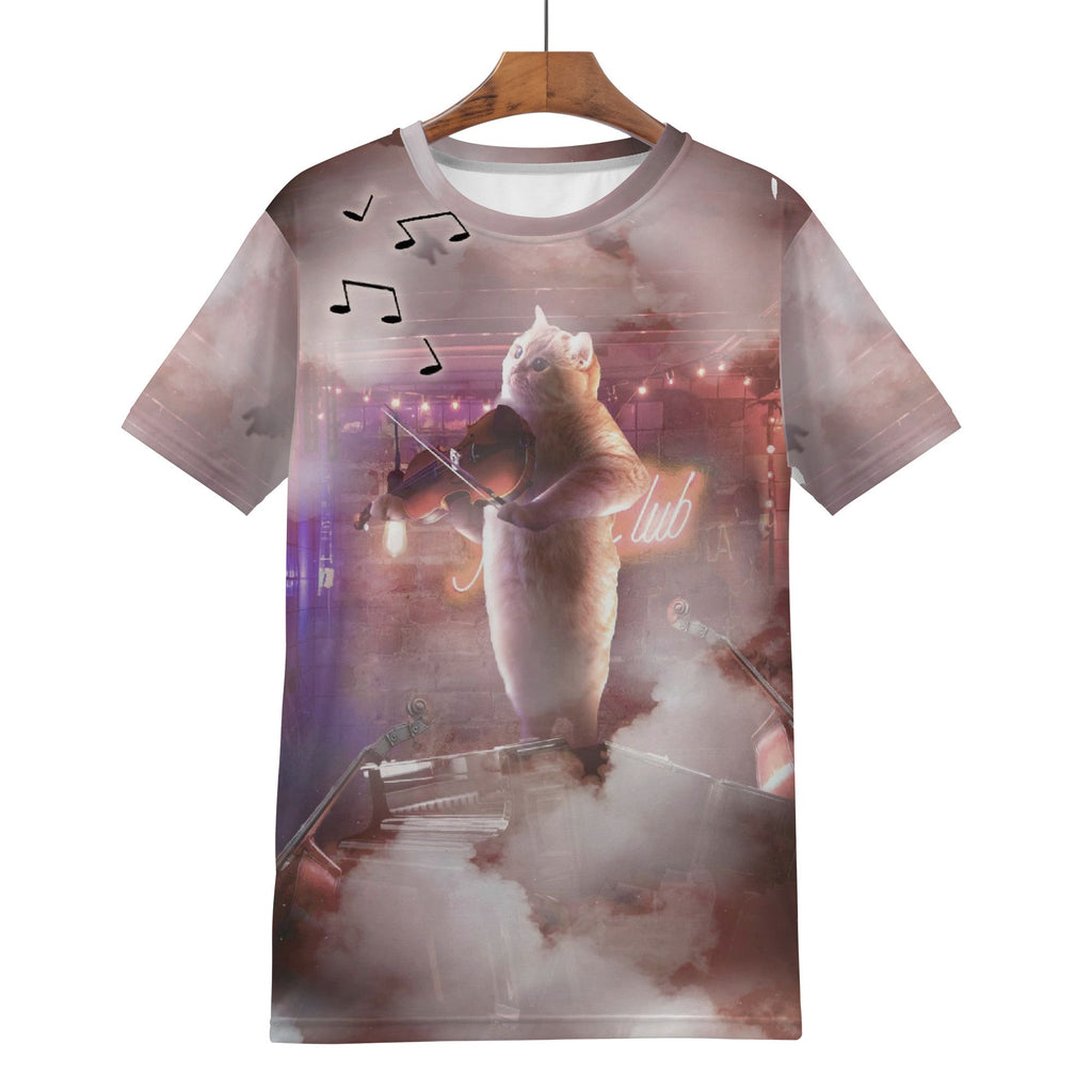 Violin Cat Shirt - Random Galaxy